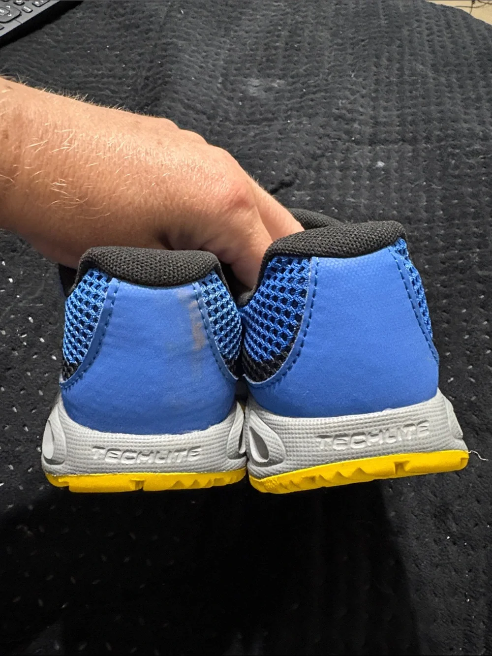 Columbia Kids Blue and Black Mesh Athletic water hiking sneaker. Little kids